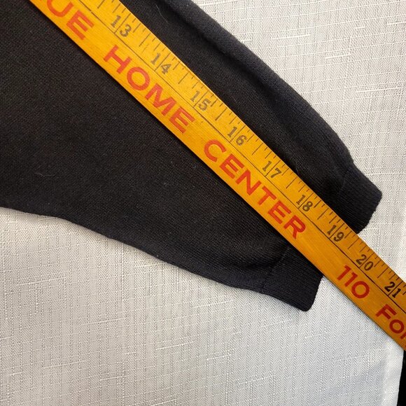 Express Black Open Shoulder Dolman Sleeve Top Medium - Picture 11 of 11